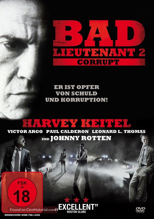 Copkiller (l&#039;assassino dei poliziotti) - German DVD movie cover