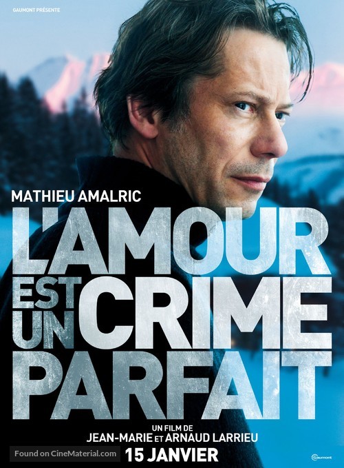 L&#039;amour est un crime parfait - French Movie Poster
