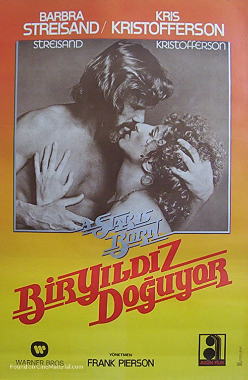 A Star Is Born - Turkish Movie Poster