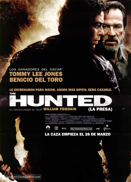 The Hunted - Spanish Movie Poster