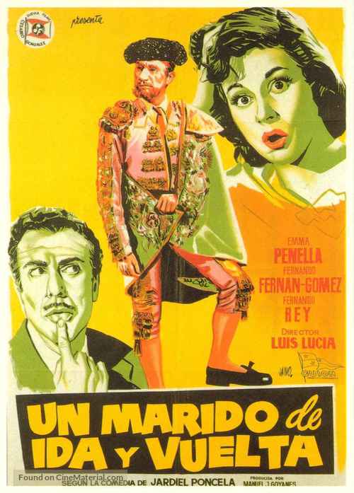 Marido de ida y vuelta, Un - Spanish Movie Poster