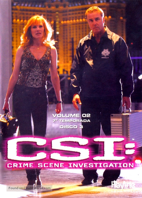 &quot;CSI: Crime Scene Investigation&quot; - Brazilian DVD movie cover
