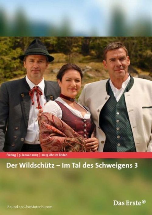 &quot;Im Tal des Schweigens&quot; Der Wildsch&uuml;tz - German Movie Cover