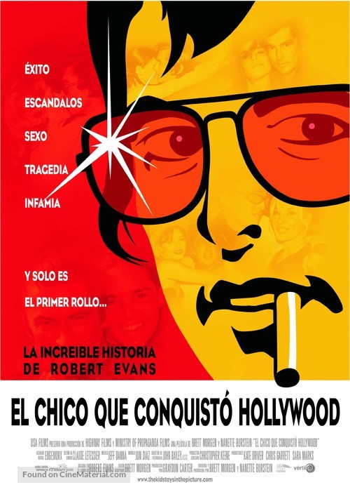 The Kid Stays In the Picture - Spanish Movie Poster