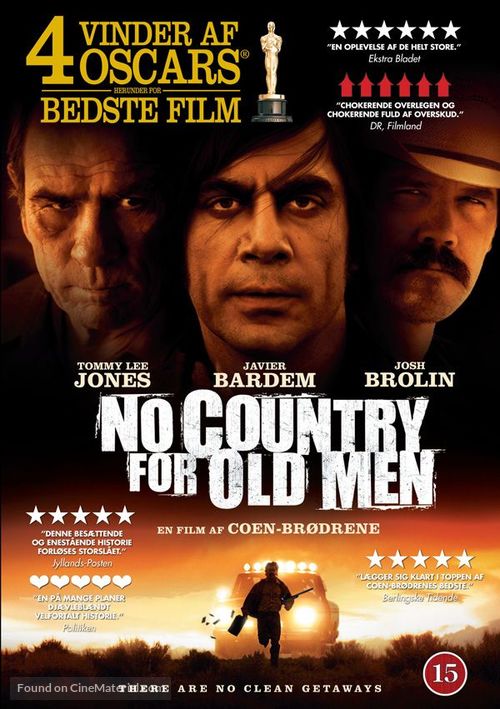 No Country for Old Men - Danish Movie Cover