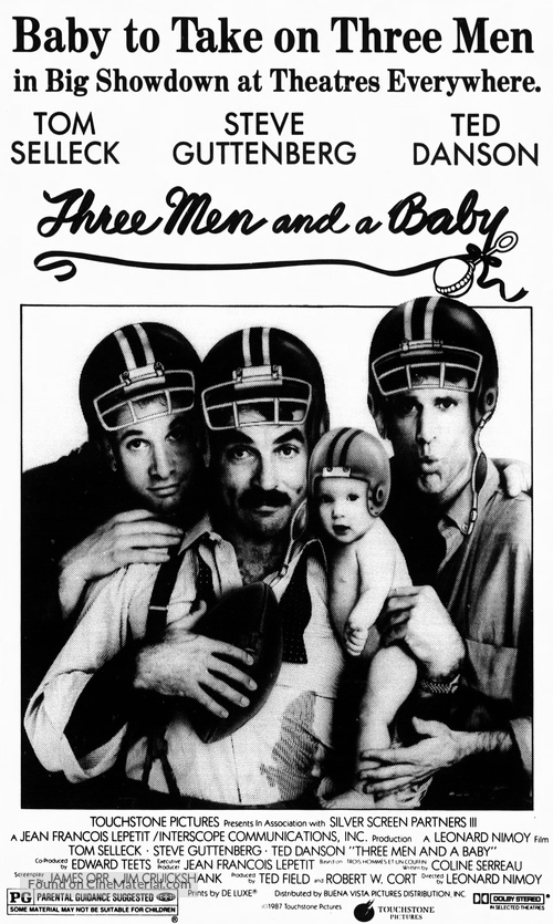 Three Men and a Baby - poster