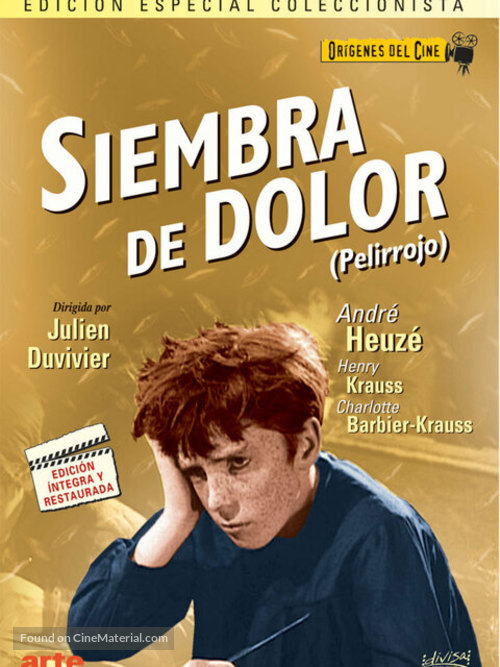 Poil de carotte - Spanish Movie Cover