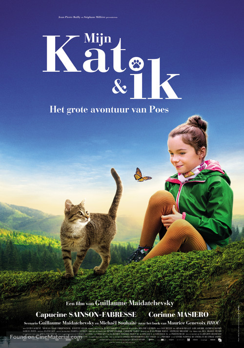 Mon chat et moi, la grande aventure de Rro&ucirc; - Dutch Movie Poster