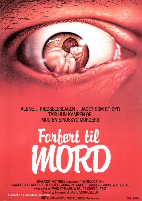 The Seduction - Danish Movie Poster