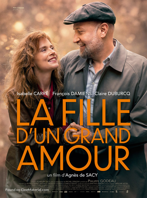 La fille d&#039;un grand amour - French Movie Poster