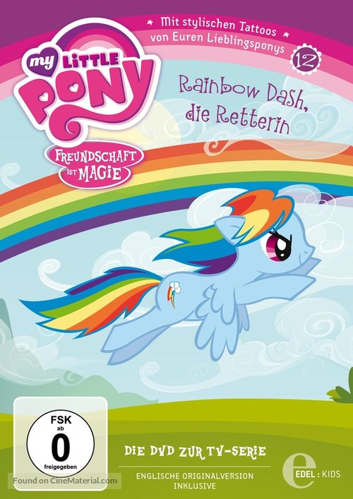 &quot;My Little Pony: Friendship Is Magic&quot; - German DVD movie cover