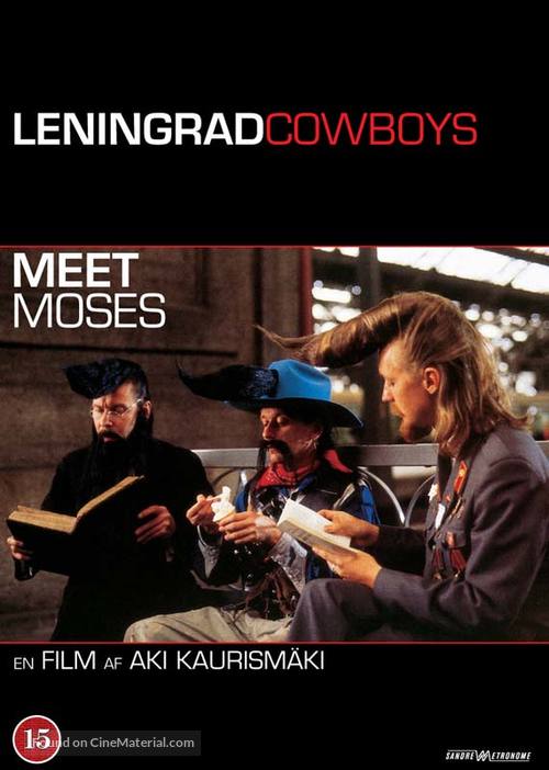 Leningrad Cowboys Meet Moses - Danish DVD movie cover