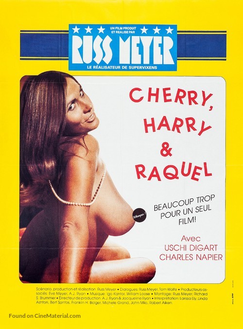 Cherry, Harry &amp; Raquel! - French Movie Poster