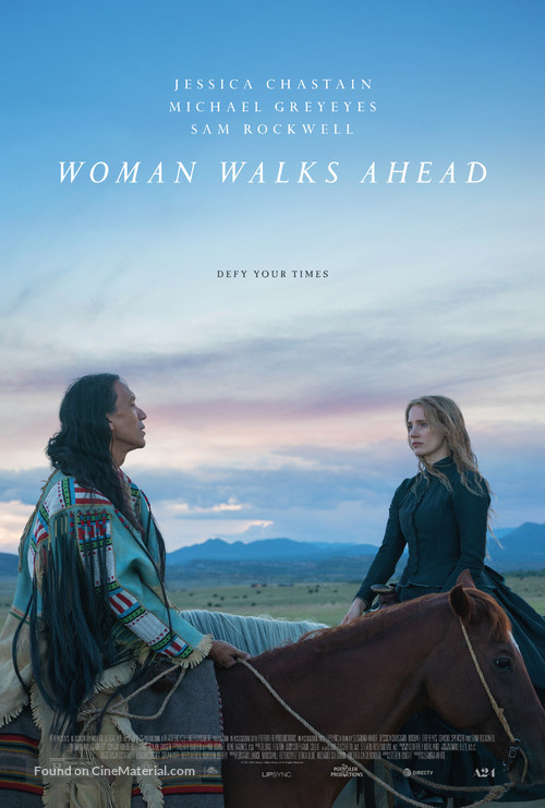 Woman Walks Ahead - Movie Poster