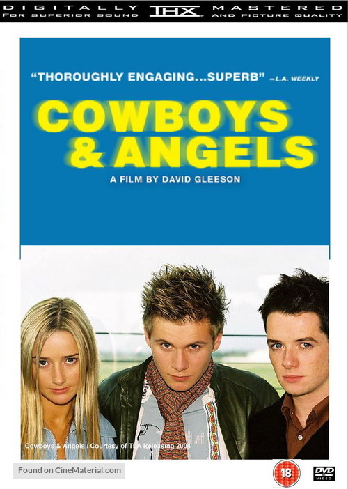 Cowboys &amp; Angels - British DVD movie cover