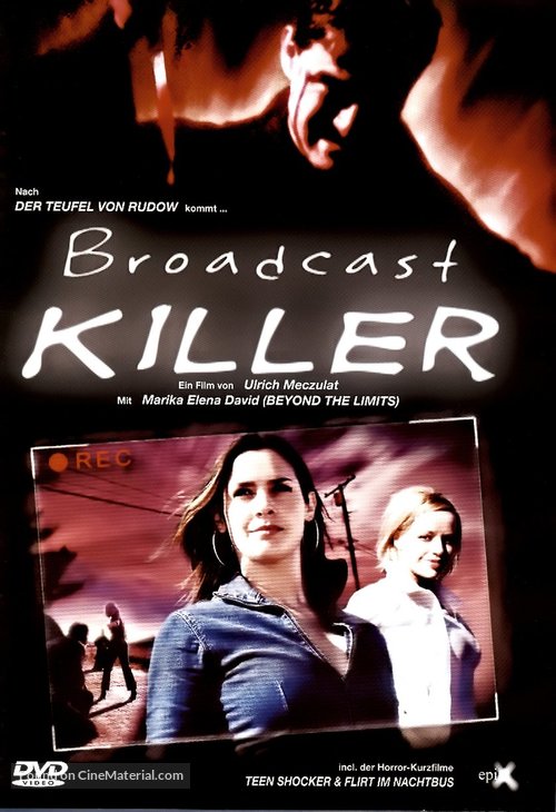 Broadcast Killer - German Movie Cover