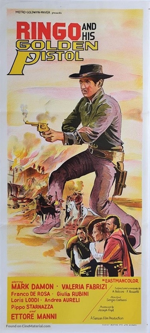 Johnny Oro - Australian Movie Poster