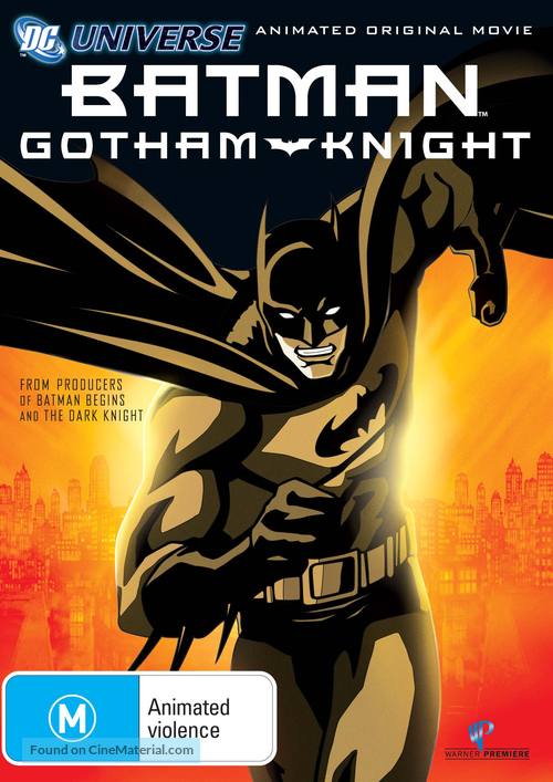 Batman: Gotham Knight - Australian DVD movie cover