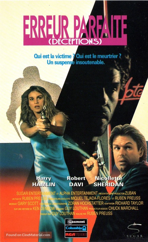 Deceptions - French VHS movie cover