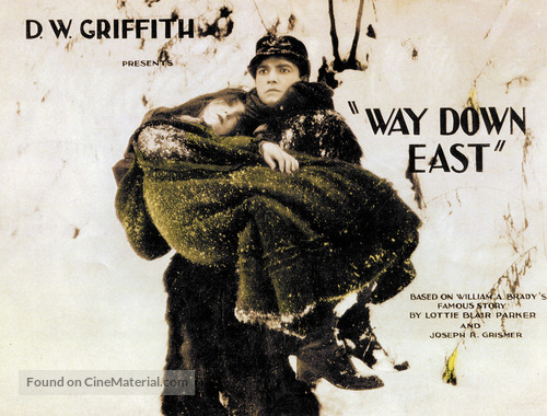 Way Down East - Movie Poster