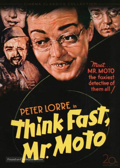 Think Fast, Mr. Moto - DVD movie cover