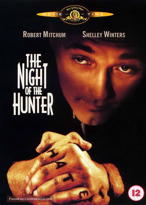 The Night of the Hunter - British DVD movie cover