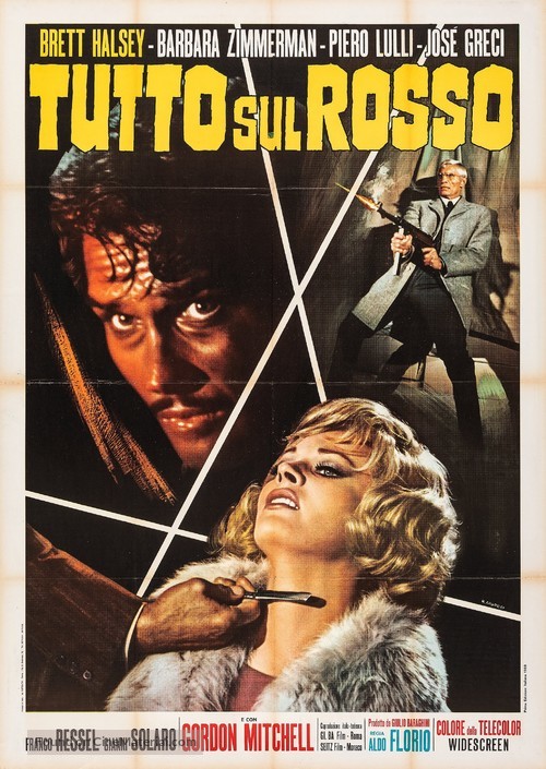 Tutto sul rosso - Italian Movie Poster