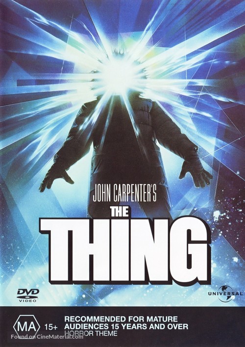 The Thing - Australian DVD movie cover