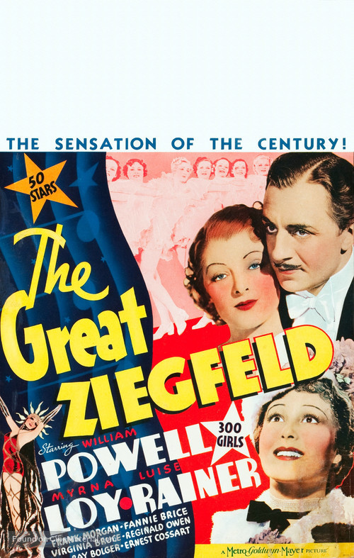 The Great Ziegfeld - Movie Poster