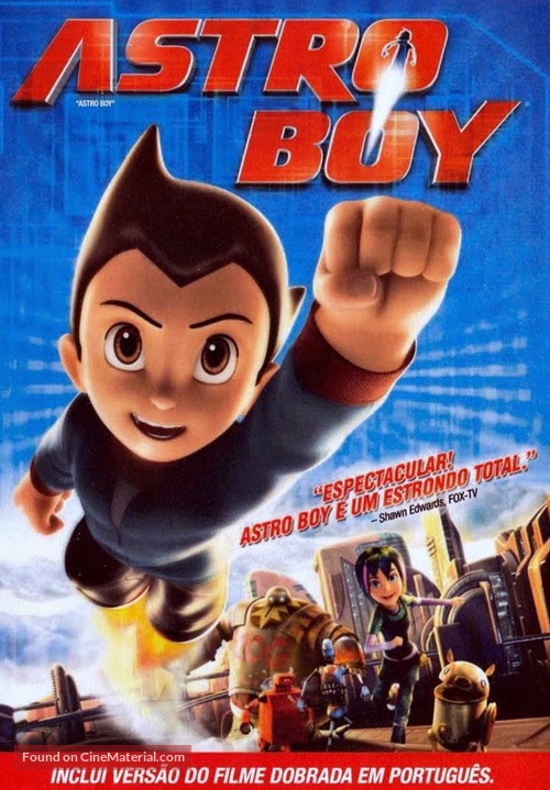 Astro Boy - Portuguese DVD movie cover