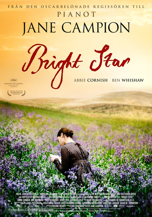 Bright Star - Swedish Re-release movie poster