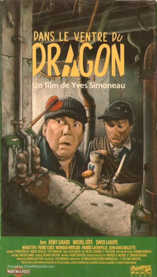 Dans le ventre du dragon - French Movie Cover