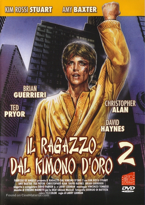 Il ragazzo dal kimono d&#039;oro 2 - Italian Movie Cover