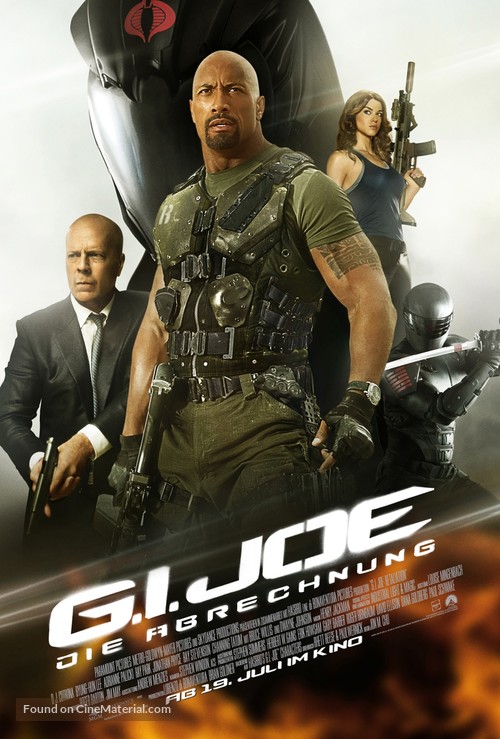 G.I. Joe: Retaliation - German Movie Poster