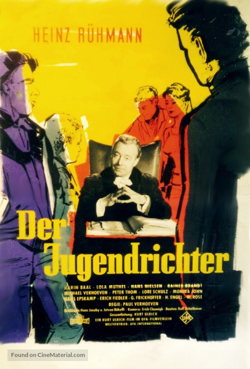 Der Jugendrichter - German Movie Poster