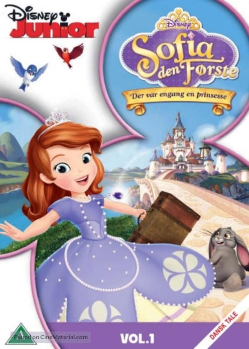 Sofia the First: Once Upon a Princess - Danish DVD movie cover