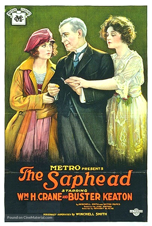 The Saphead - Movie Poster