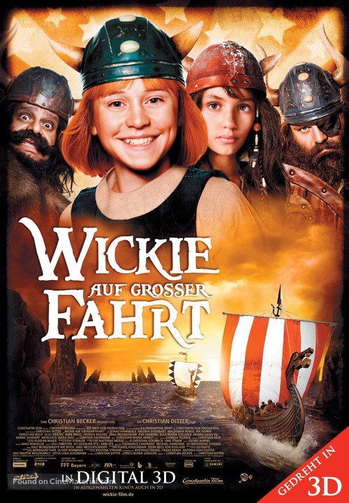 Wickie auf gro&szlig;er Fahrt - German Movie Poster