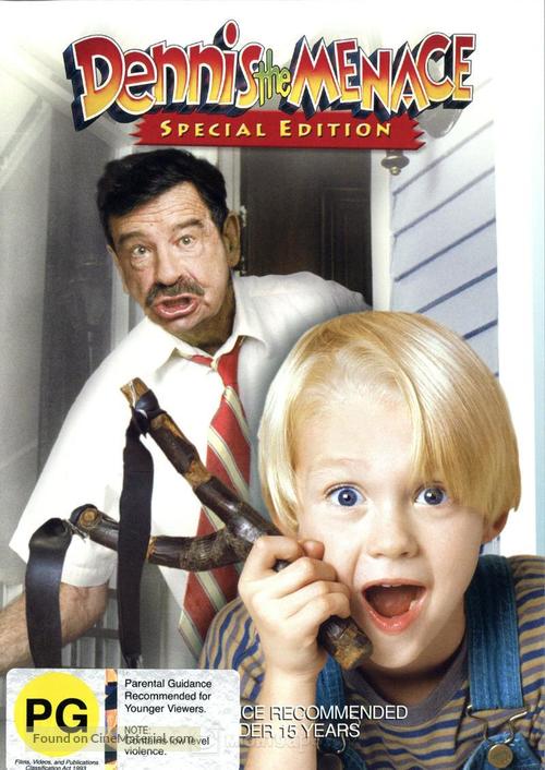Dennis the Menace - New Zealand DVD movie cover