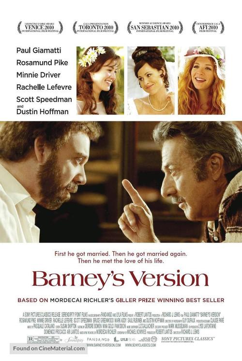 Barney&#039;s Version - Movie Poster