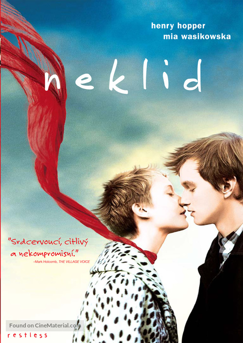 Restless - Czech DVD movie cover