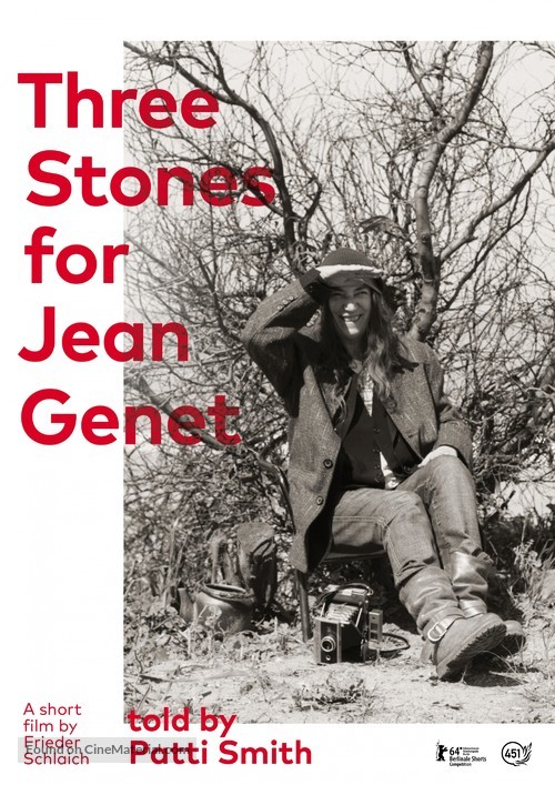 Three Stones for Jean Genet - German Movie Poster
