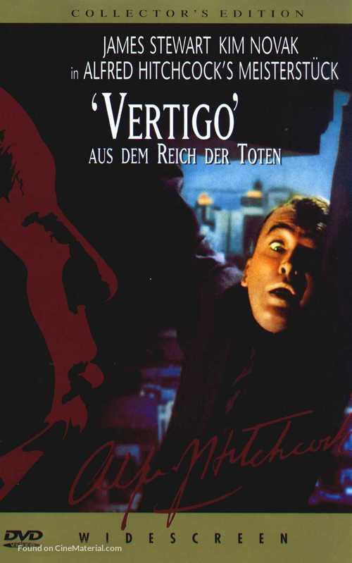 Vertigo - German DVD movie cover