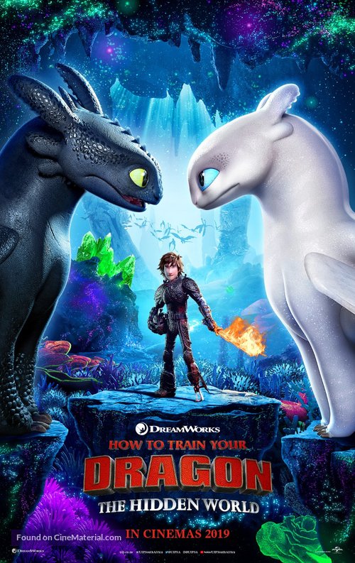 How to Train Your Dragon: The Hidden World - South African Movie Poster