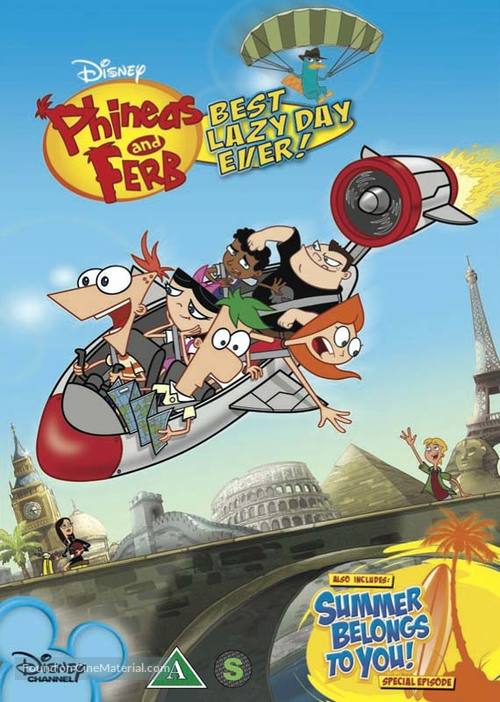 &quot;Phineas and Ferb&quot; - Danish DVD movie cover