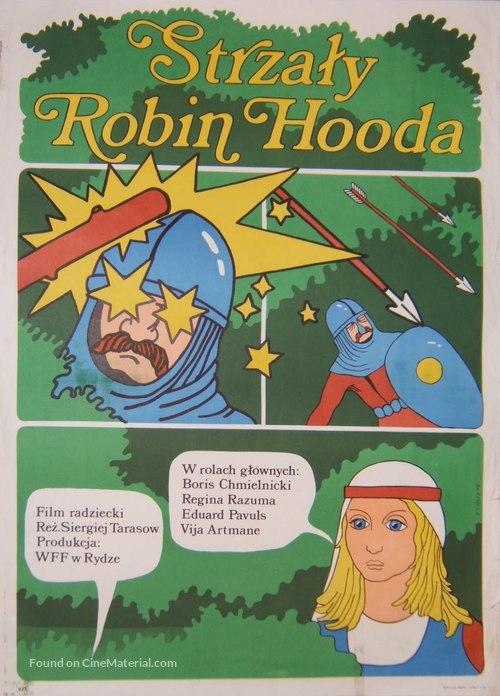 Strely Robin Guda - Polish Movie Poster