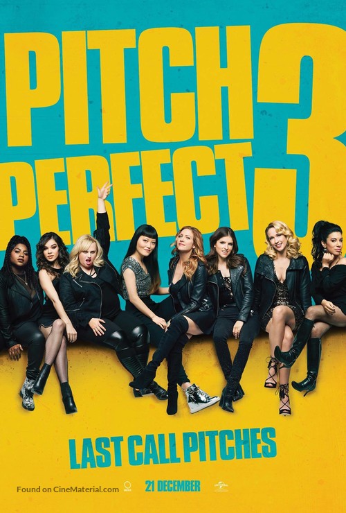 Pitch Perfect 3 - British Movie Poster