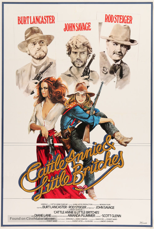 Cattle Annie and Little Britches - British Movie Poster