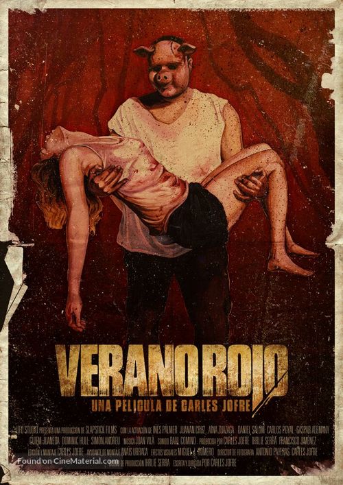 Verano Rojo - Spanish Movie Poster