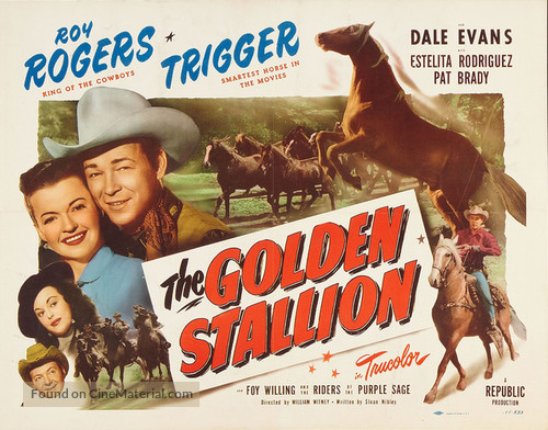 The Golden Stallion - Movie Poster